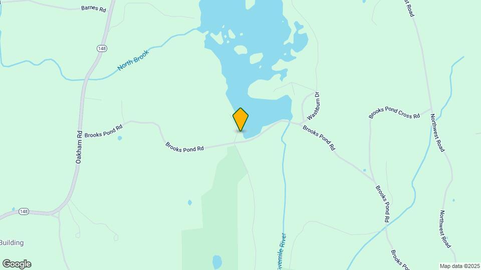 40 Brooks Pond Rd Map and Location Details