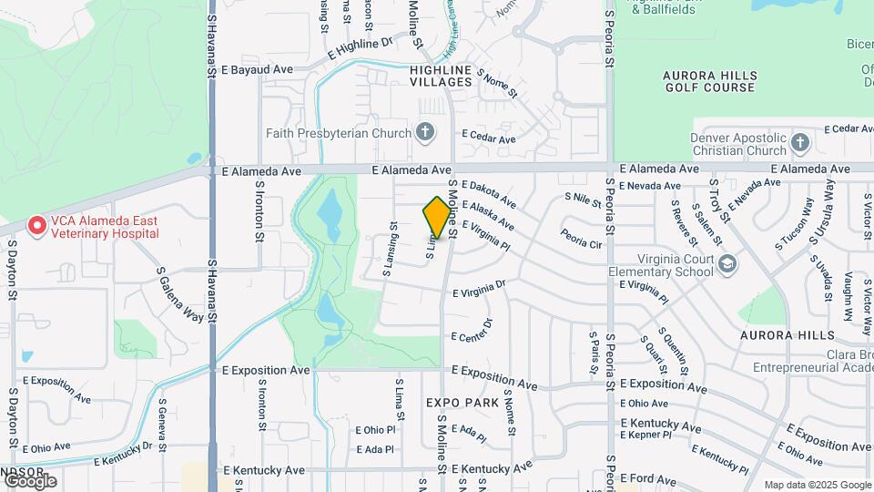 456 S Lima Cir Map and Location Details
