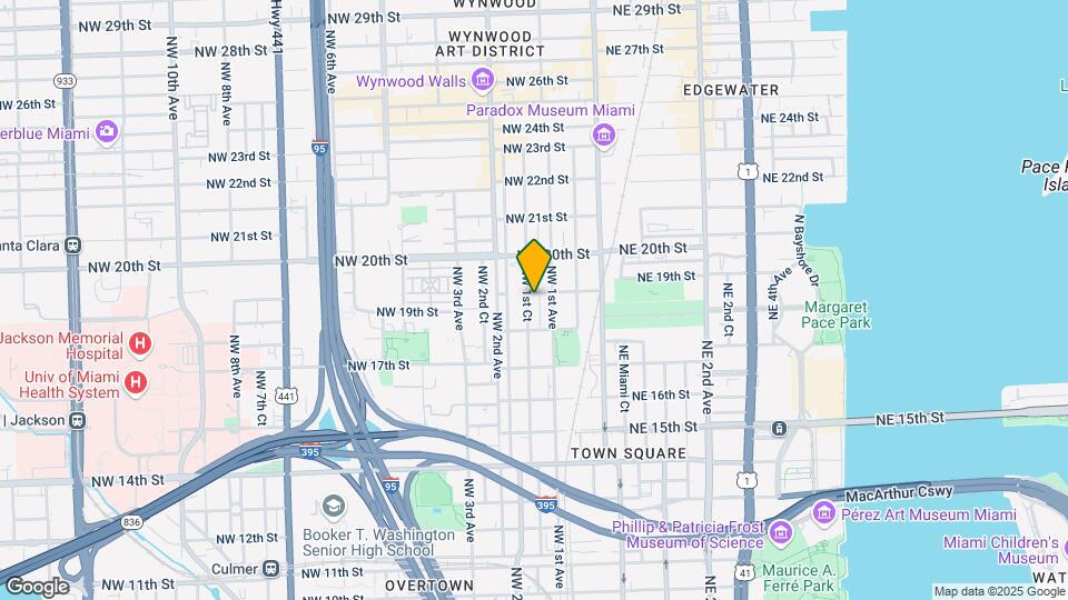 1897 NW 1st Ct, Unit B8 Map and Location Details