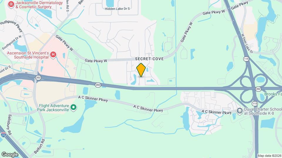 4235 Highwood Dr Map and Location Details