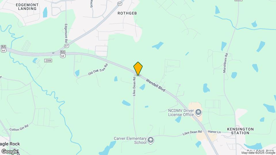 2412 Wendell Blvd Map and Location Details