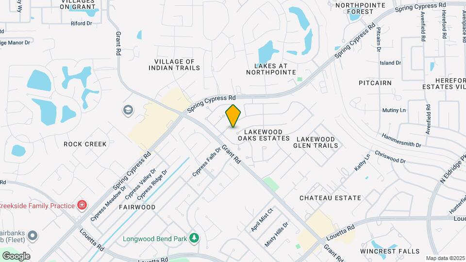 13714 Gainesway Dr Map and Location Details