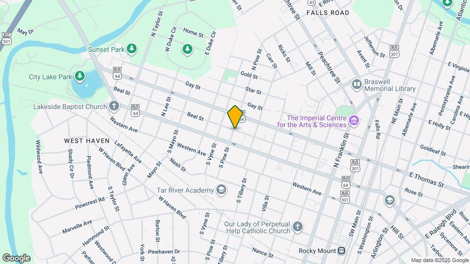 837 Beal St Mapa y Detalles de la Ubicación