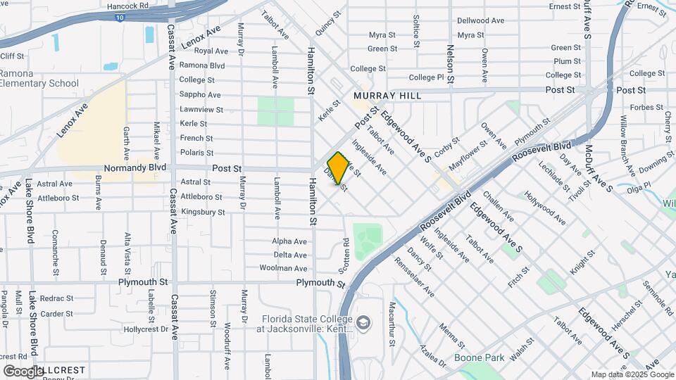 4317 Antisdale St Map and Location Details