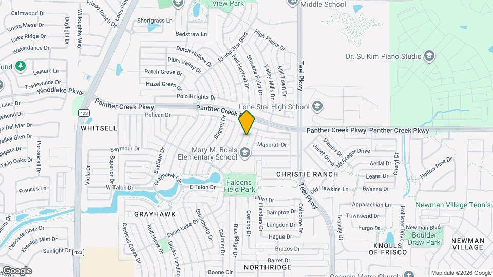 13336 Roadster Dr Map and Location Details