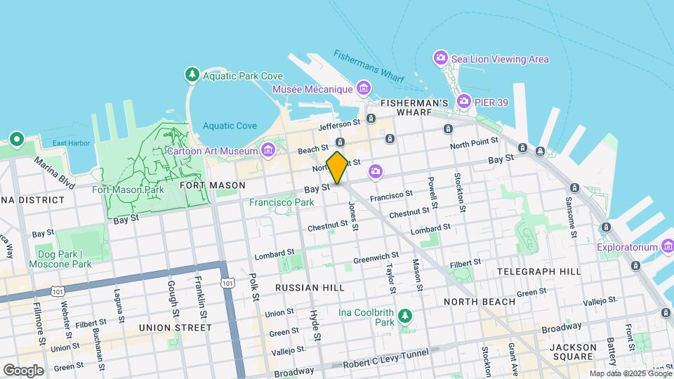 611 Bay St Map and Location Details