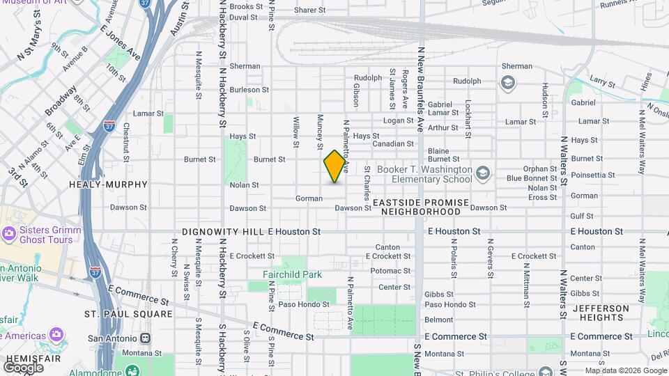 1118 Nolan St Map and Location Details
