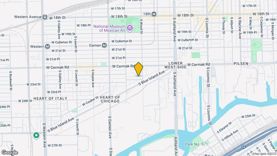 1810 W 23rd St Map and Location Details