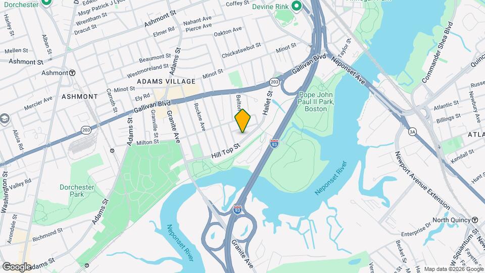 25 Hill Top St, Unit 25 Hill Top St Unit1 Map and Location Details