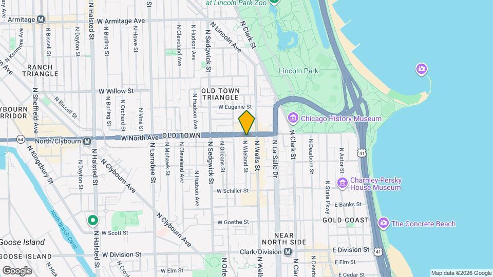 219 W North Ave, Unit 219 West North Avenue Unit 4 Map and Location Details