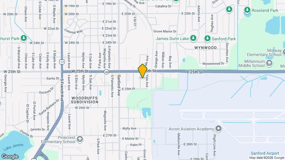 2513 Princeton Ave Map and Location Details