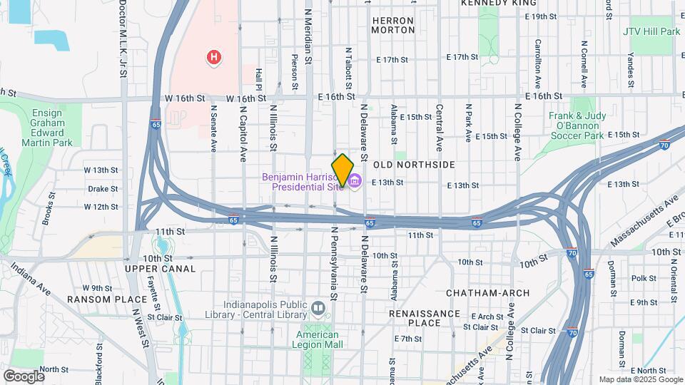 Van Dyke Mapa y Detalles de la Ubicación