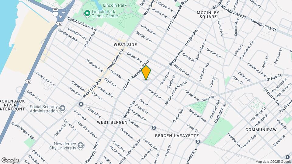 443 Bergen Ave Mapa y Detalles de la Ubicación