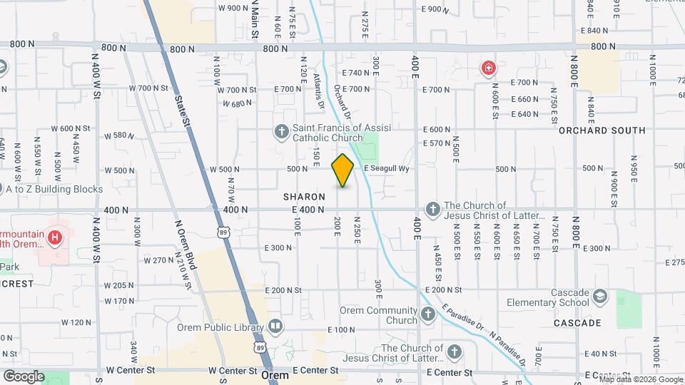 428 200 E Mapa y Detalles de la Ubicación