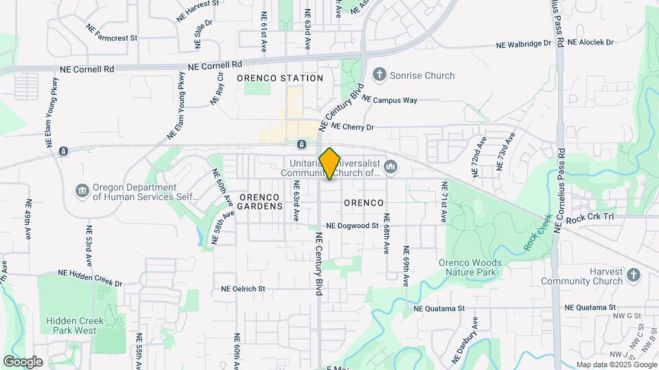 6540 Northeast Birch Street Mapa y Detalles de la Ubicación