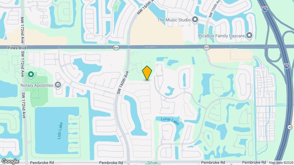 15961 SW 3rd St Map and Location Details