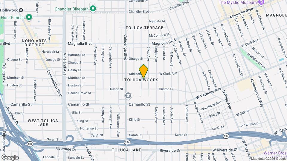 4930 Strohm Ave Map and Location Details