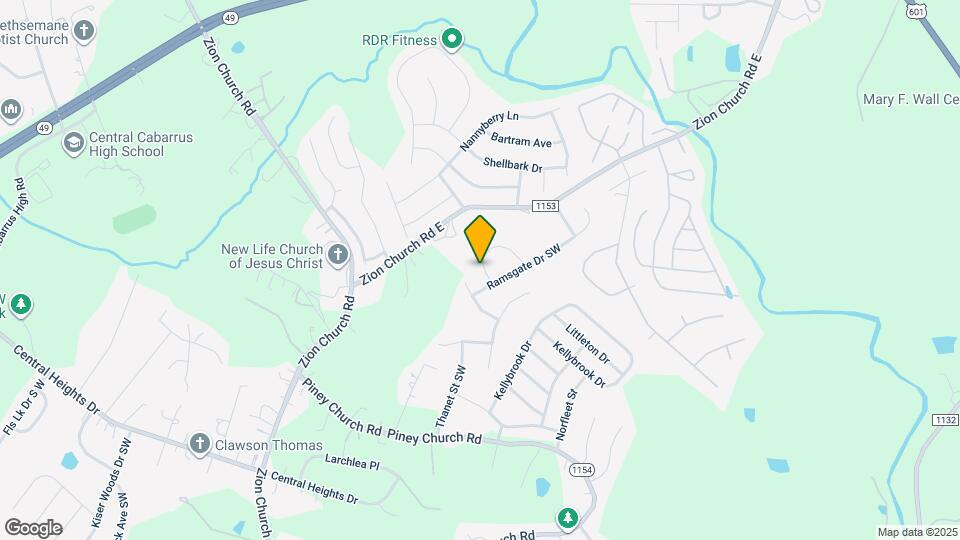 4214 Broadstairs Dr SW Mapa y Detalles de la Ubicación