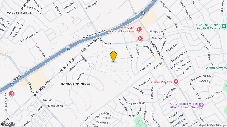 13030 Vista Holw Mapa y Detalles de la Ubicación