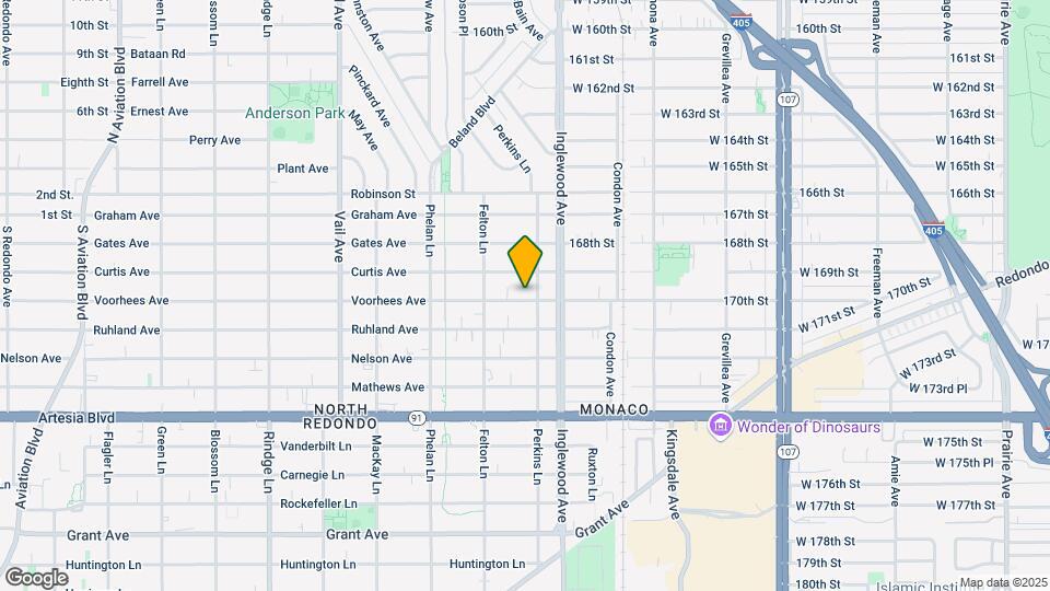 2619 Voorhees Ave Map and Location Details