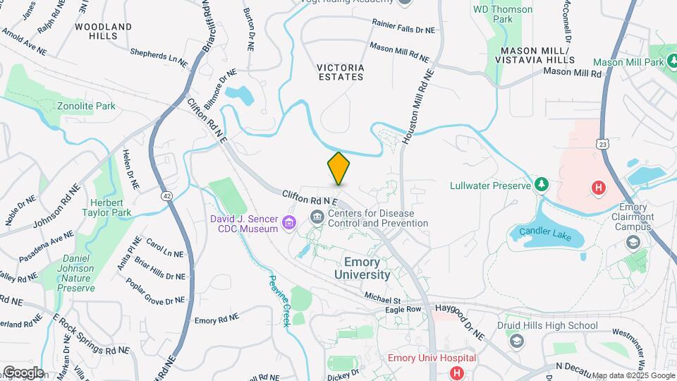 Emory Point Mapa y Detalles de la Ubicación