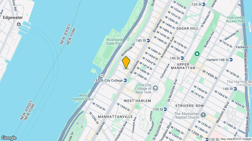 602 W 139th St Mapa y Detalles de la Ubicación
