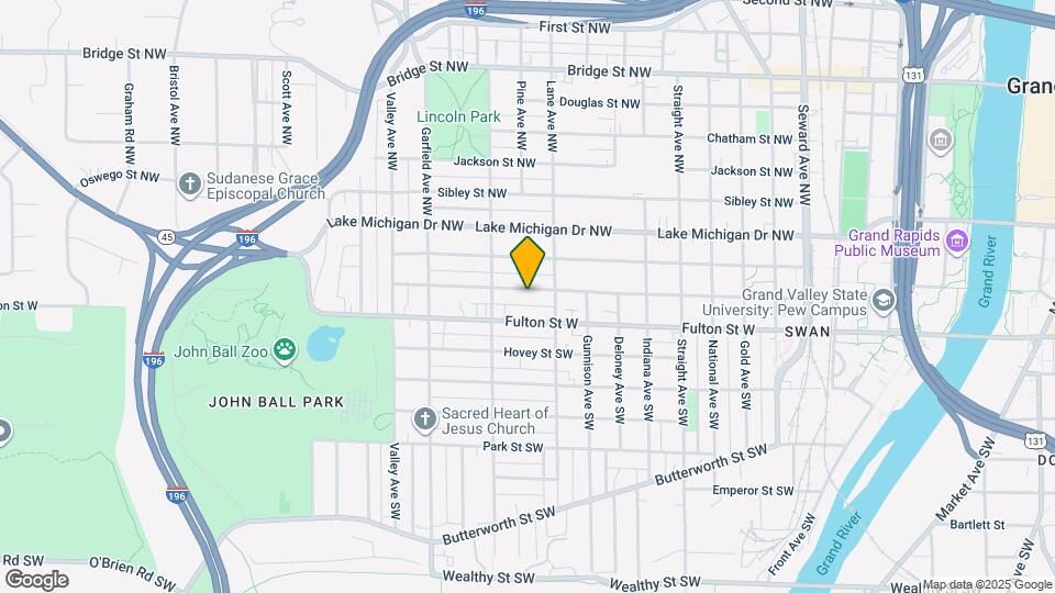 1024 Veto St NW Map and Location Details