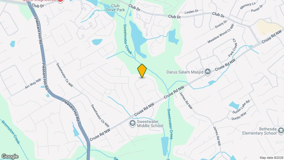 1242 Vintage Pointe Dr Map and Location Details