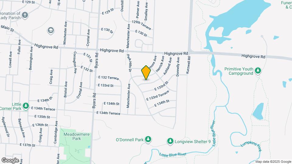 13228 Ashland Ave Mapa y Detalles de la Ubicación