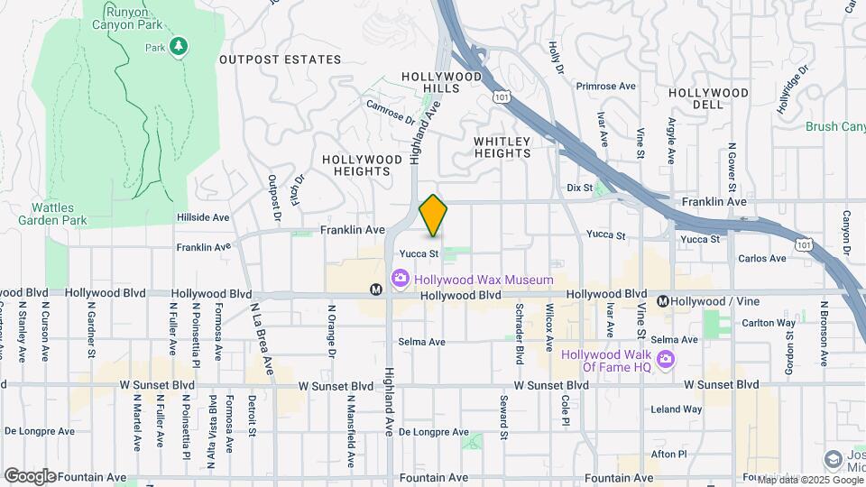 Hollywood Pointe Apartments Map and Location Details