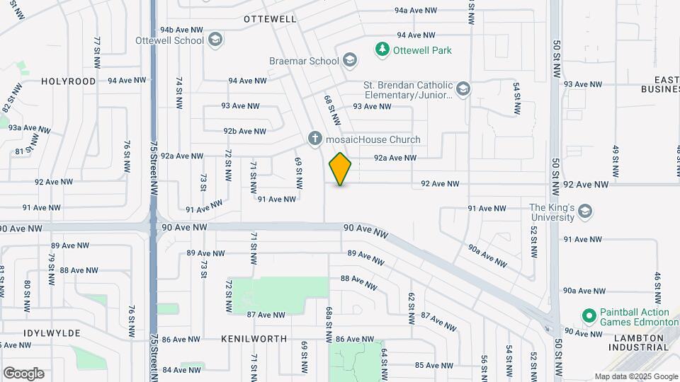 6807 92nd Ave NW Map and Location Details