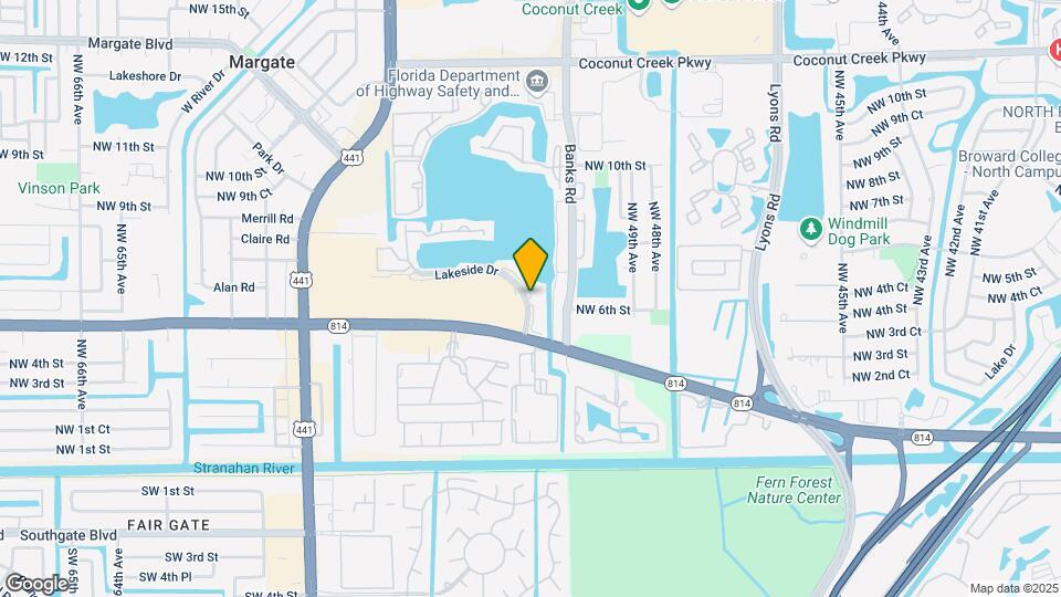 406 Lakeside Dr, Unit 208 Map and Location Details