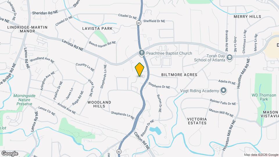 1270 Weatherstone Dr NE Map and Location Details