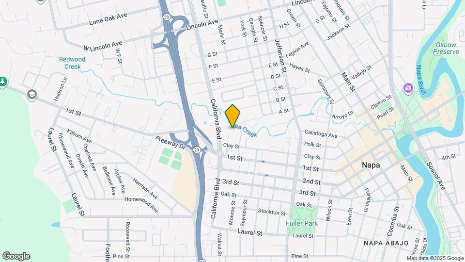 1188 Walnut St Map and Location Details