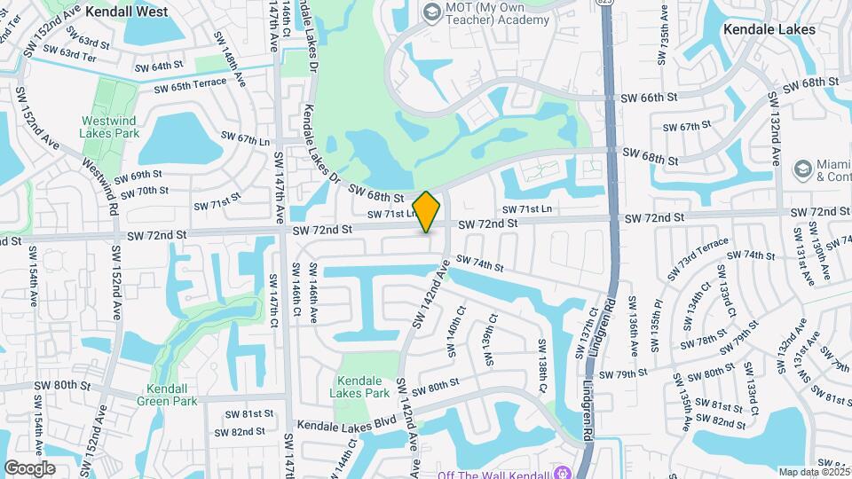 14220 SW 73rd St Map and Location Details