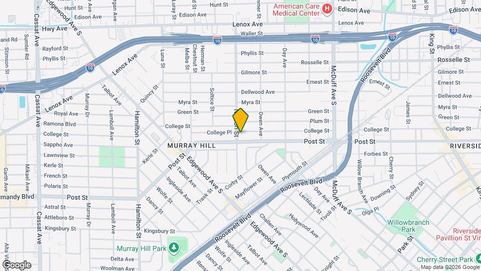 3352 College St Map and Location Details