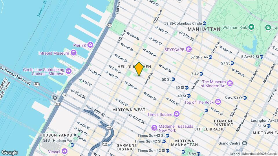 48th Street Mapa y Detalles de la Ubicación