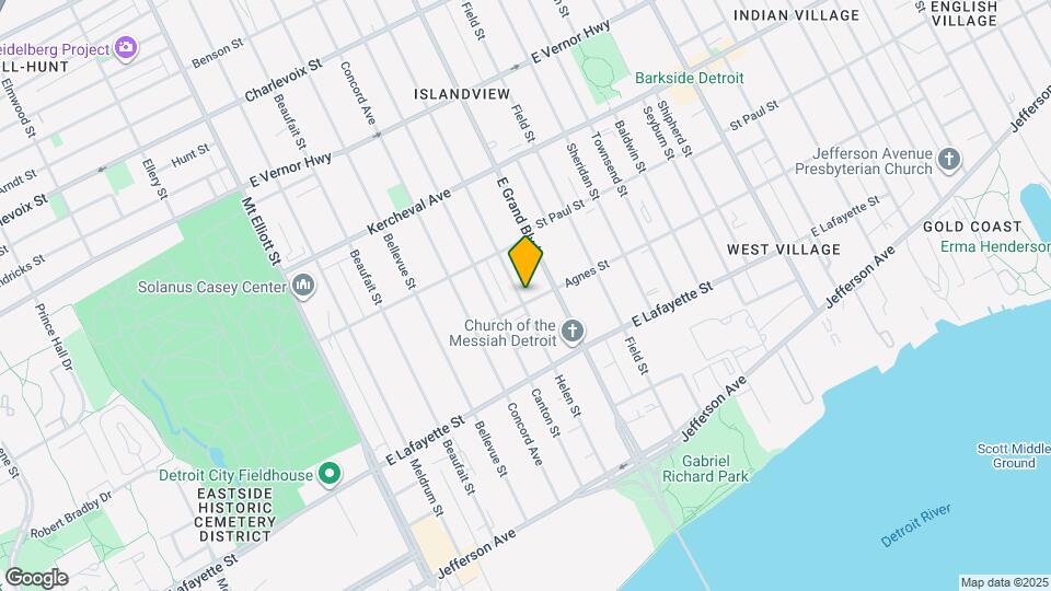 1400 Helen St Map and Location Details