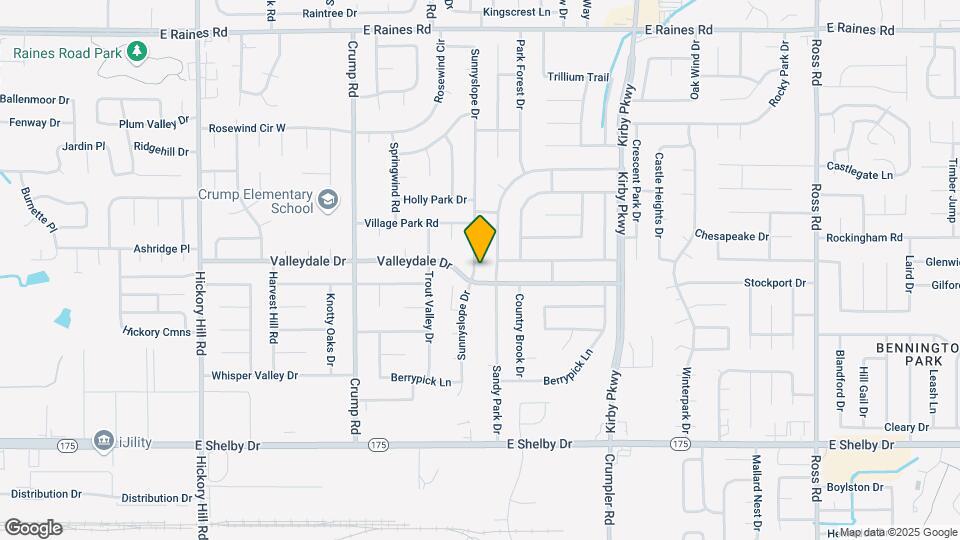 4468 Sunnyslope Dr Map and Location Details