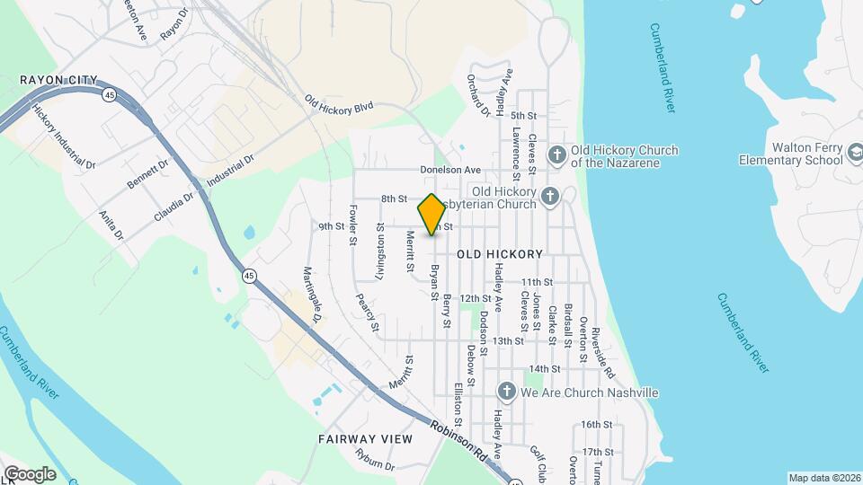 908 Bryan St Map and Location Details