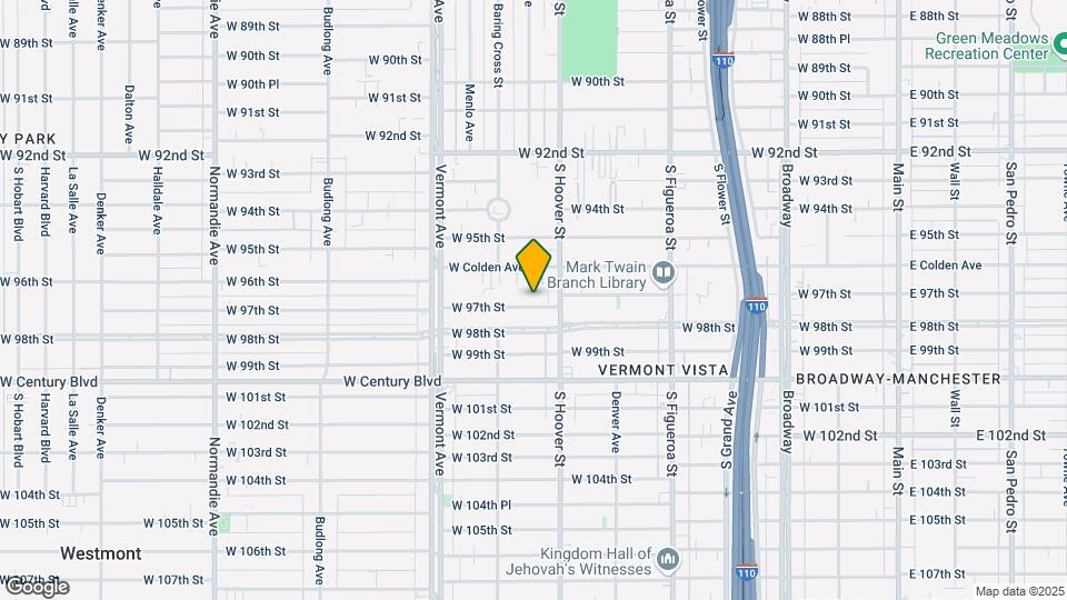 729 W 97th St Map and Location Details