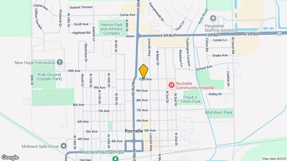 506 10th Ave Map and Location Details