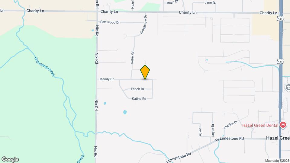 132 Mandy Dr Map and Location Details