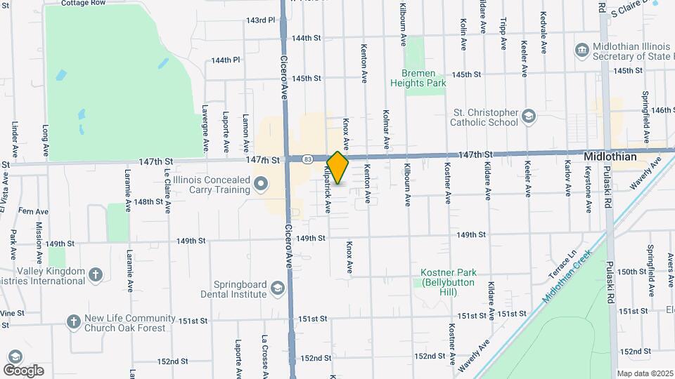 14733 Kilpatrick Ave Mapa y Detalles de la Ubicación