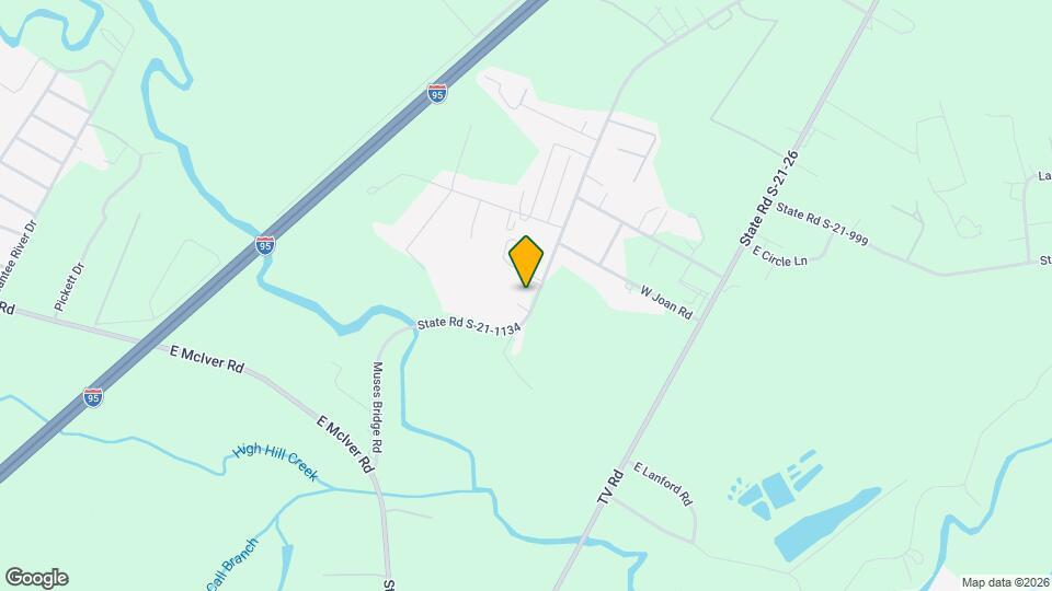 2619 W Black Creek Rd Map and Location Details