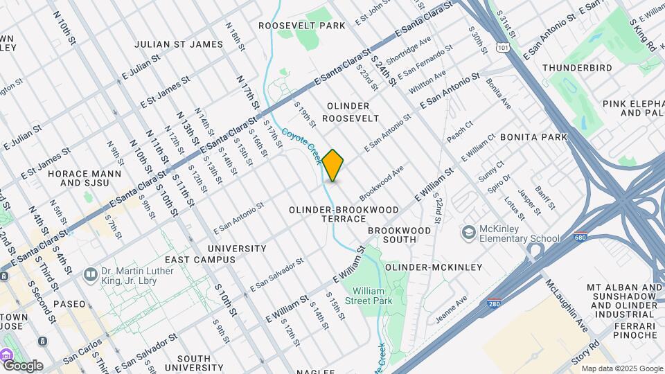 215-217 S 18th St Map and Location Details