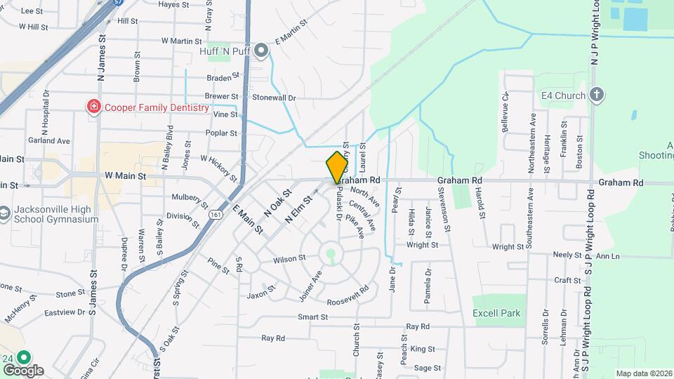 127 Pulaski Dr Map and Location Details