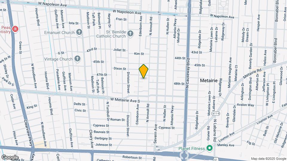 3617 E Bode Pkwy Map and Location Details