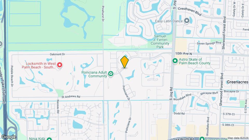 6698 10th Ave N Map and Location Details