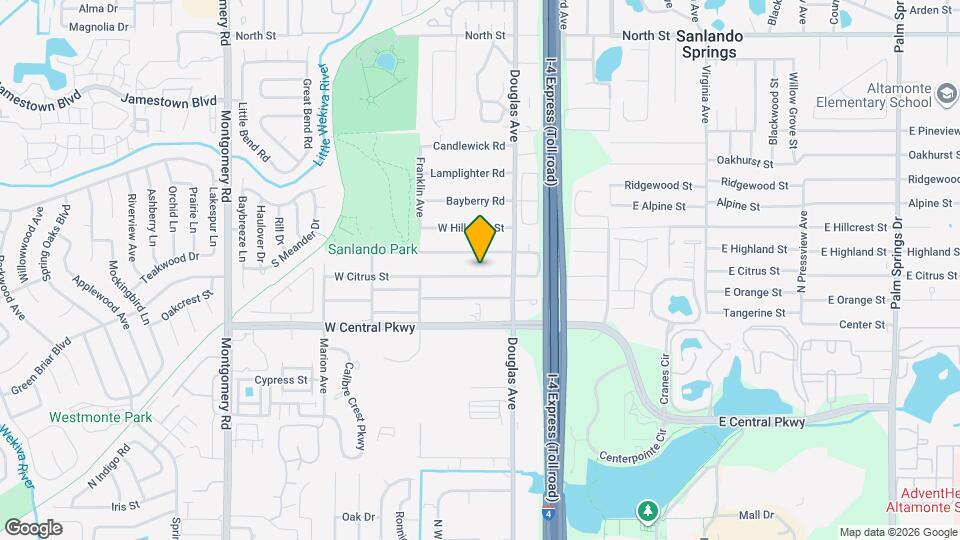 241 W Citrus St Mapa y Detalles de la Ubicación